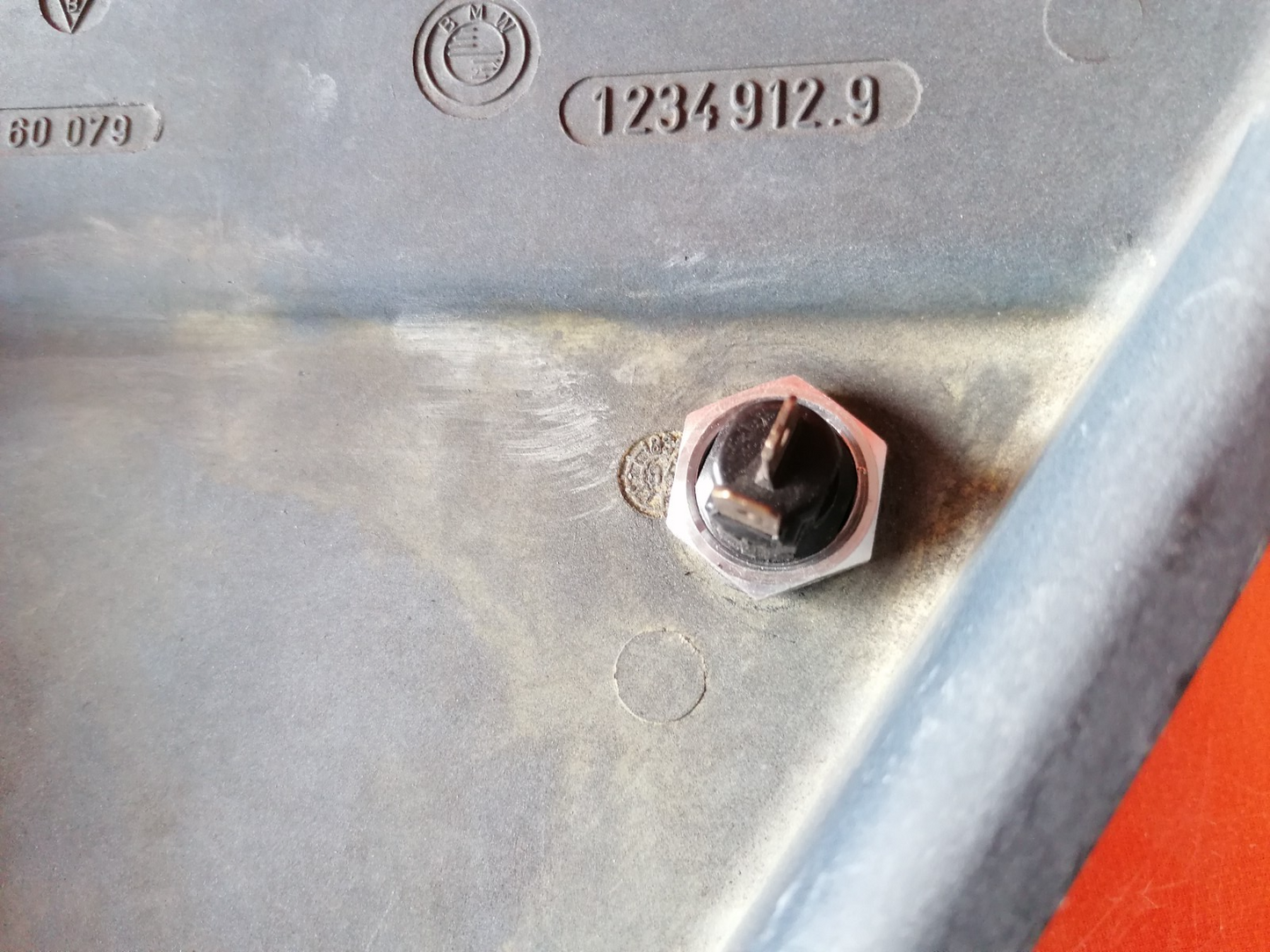 BMW R80 R100 RT RS Seitendeckel Batterieabdeckung rechts 34745