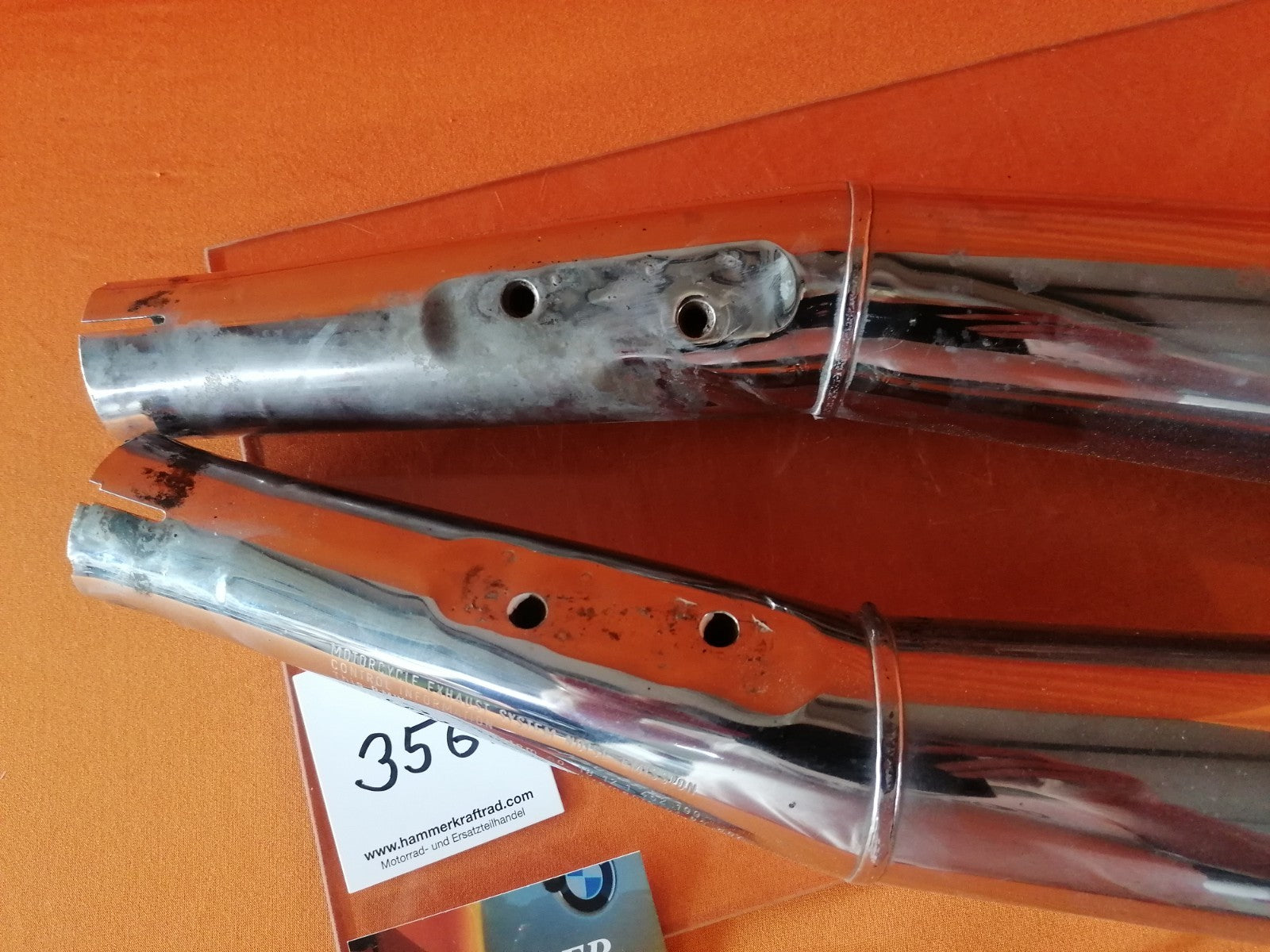 BMW R80 R100 Monolever Schalldämpfer Auspuff ZEUNA 35625