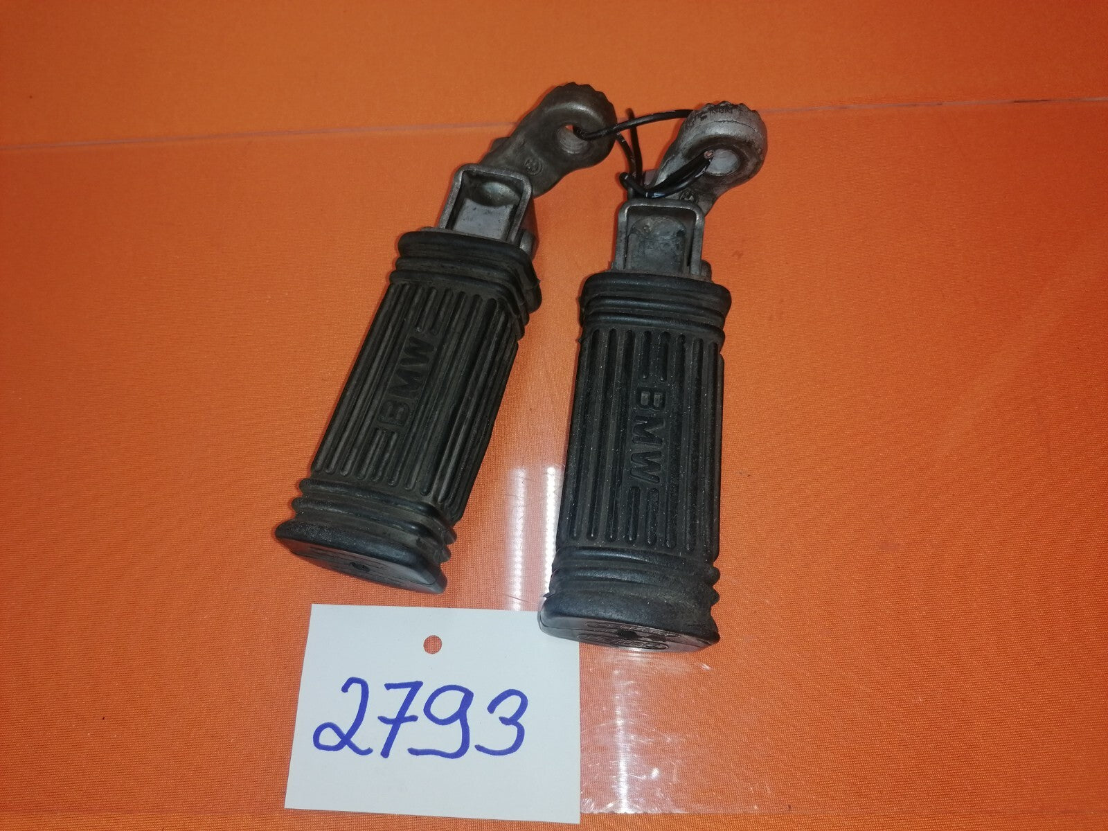 BMW R80 R100 Fußrasten hinten Soziusfußrasten0