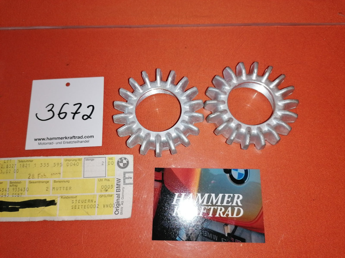 BMW R45 R65 Krümmermutter Sternmutter NEU OEM 36720