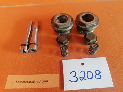 BMW R75 R80 R90 R100 Gabel Verschlussschrauben Exzenderbolzen 32081