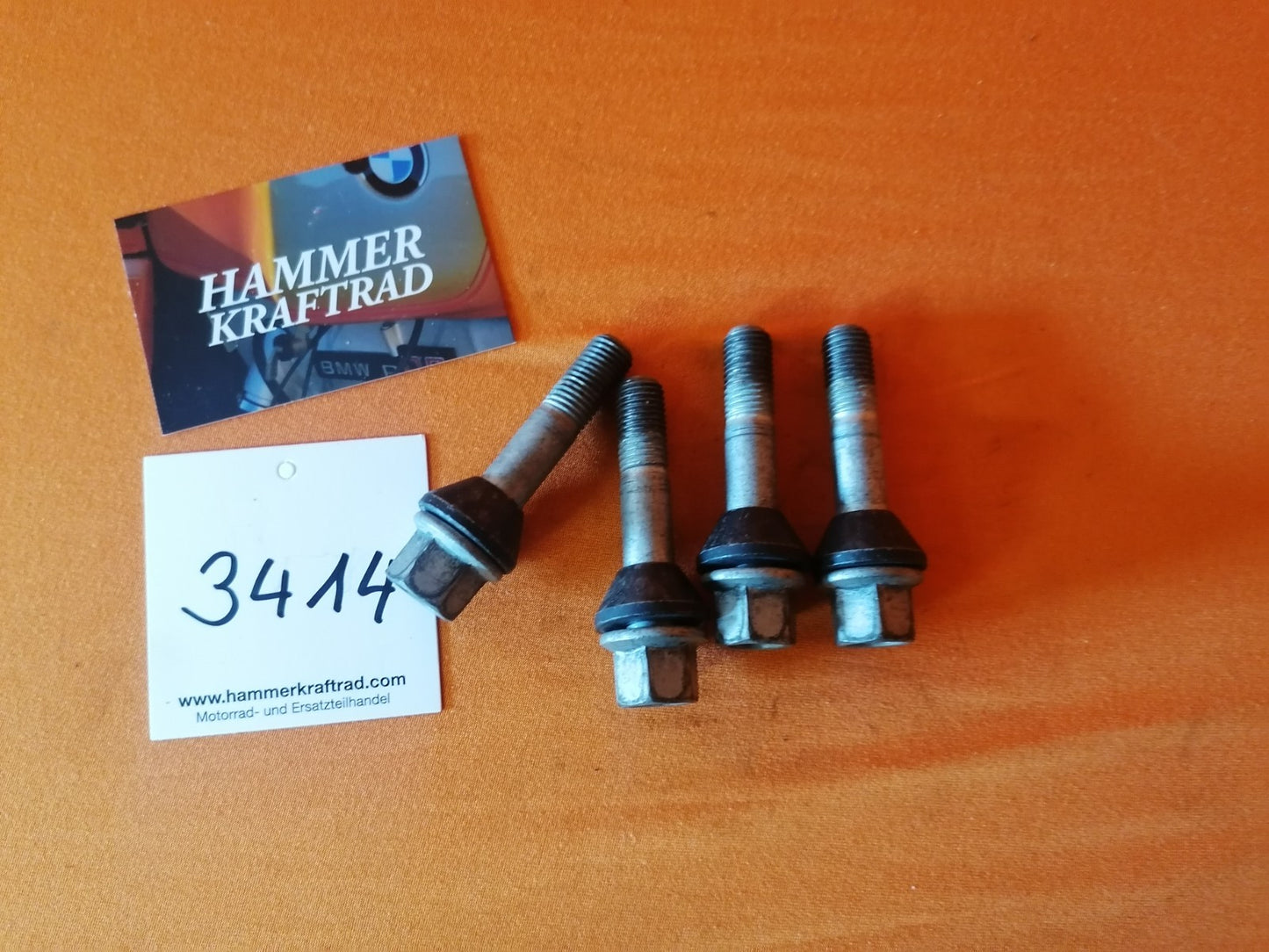 BMW R80 R100 R1100 Satz Radschrauben 60mm lang 34144