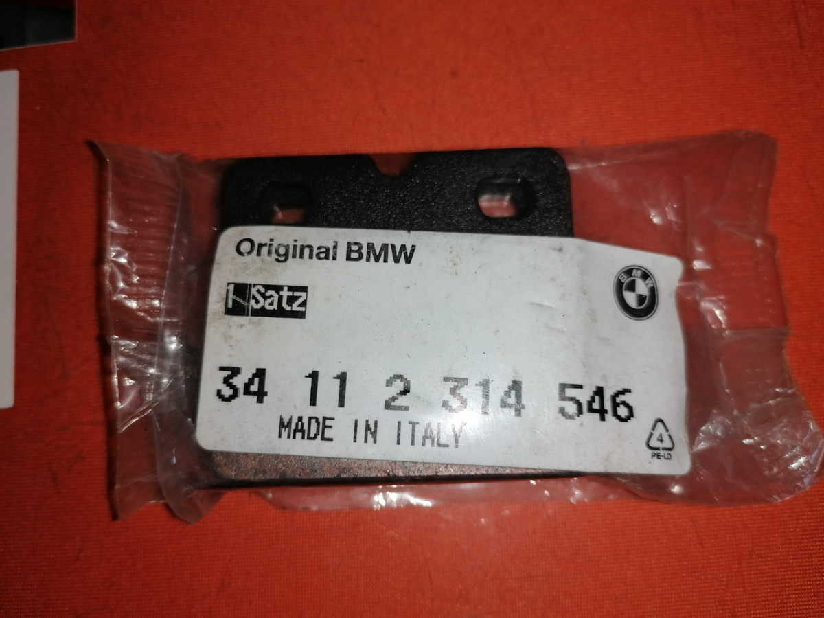 BMW R65 R80 R100 K100 Sinter R80RT 85/95 Bremsbelag vorne BREMBO NEU OEM 36903