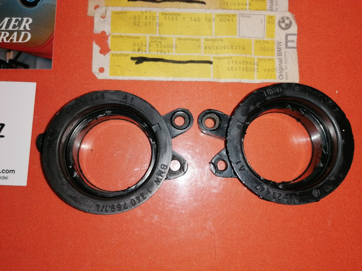 BMW R850 R1100 R1150 links rechts Ansaugstutzen Ansauggummi NEU OEM 37071