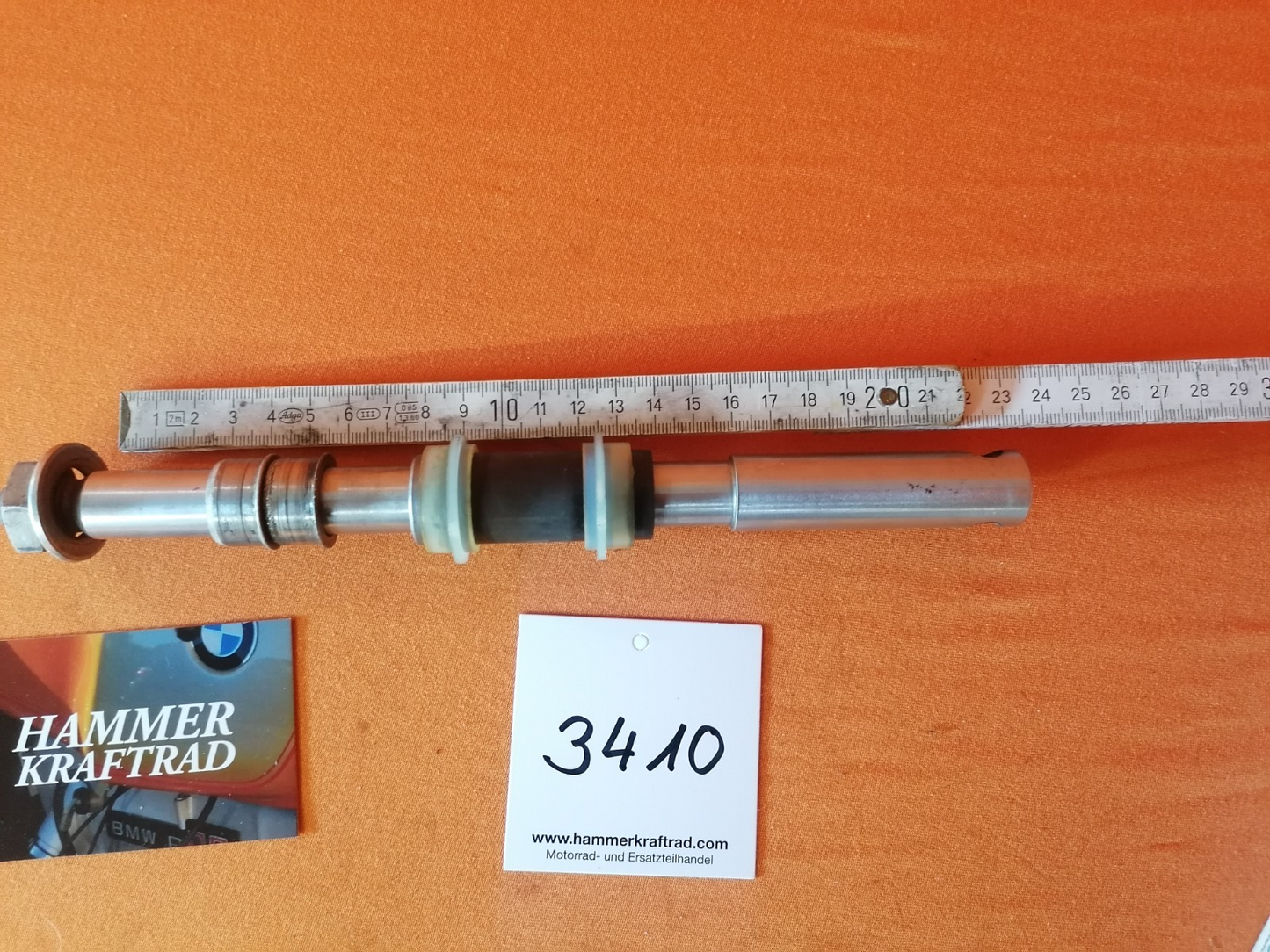 BMW R80 R100 RS RT CS Achse Vorderrad Steckachse 34105