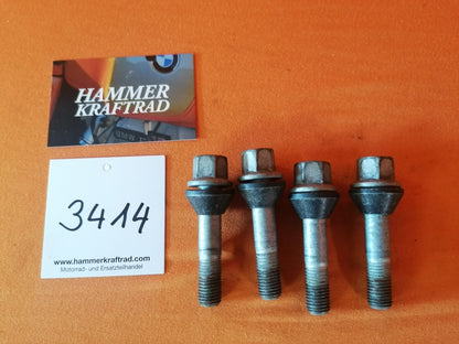 BMW R80 R100 R1100 Satz Radschrauben 60mm lang 34140