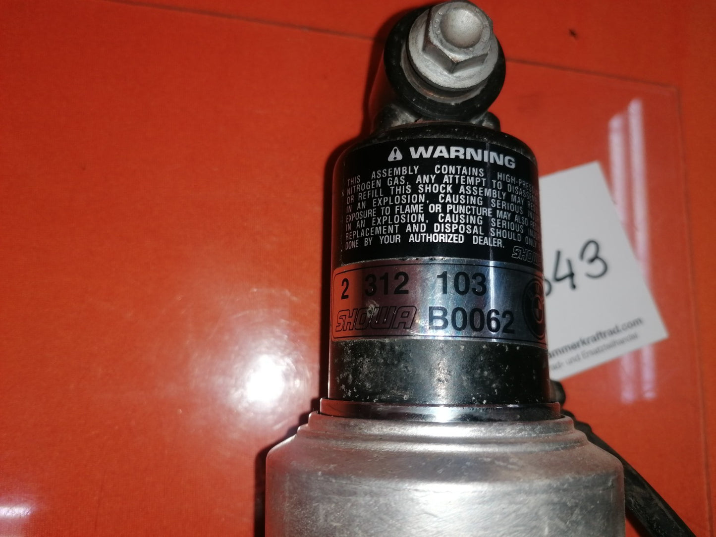 BMW R1100 GS Federbein hinten Stoßdämpfer hinten 33431