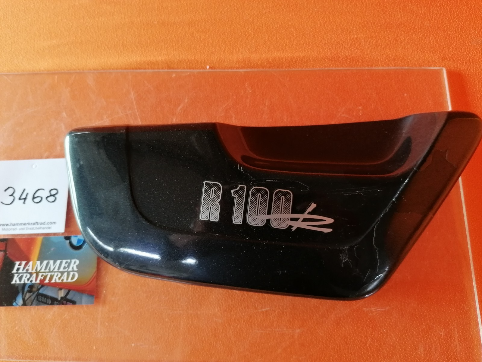 BMW R80 R100R Seitendeckel links Seitenverkleidung Batterieabdeckung 34680