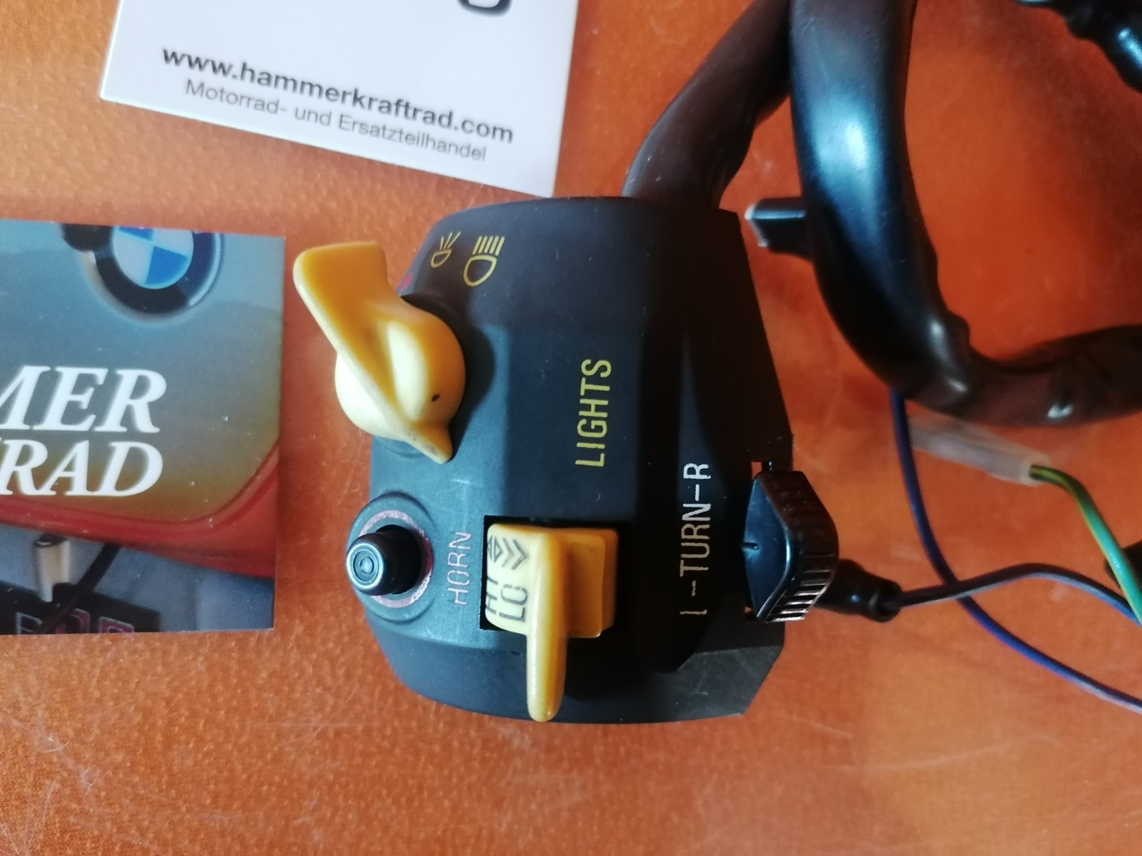 BMW R80 R100 Lenkerschalter links Blinker Schalter 34382