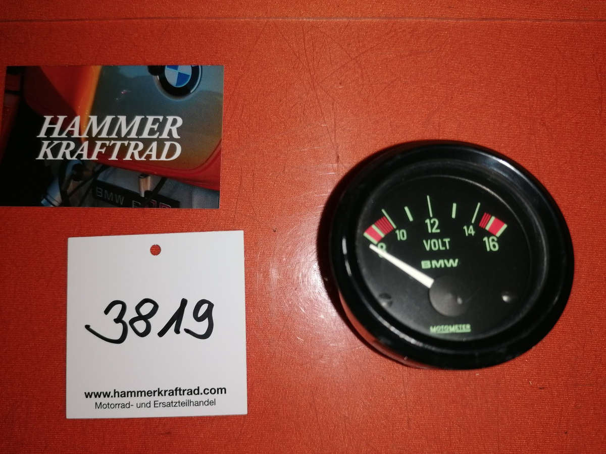 BMW R80 R100 Voltmeter Motometer 38190