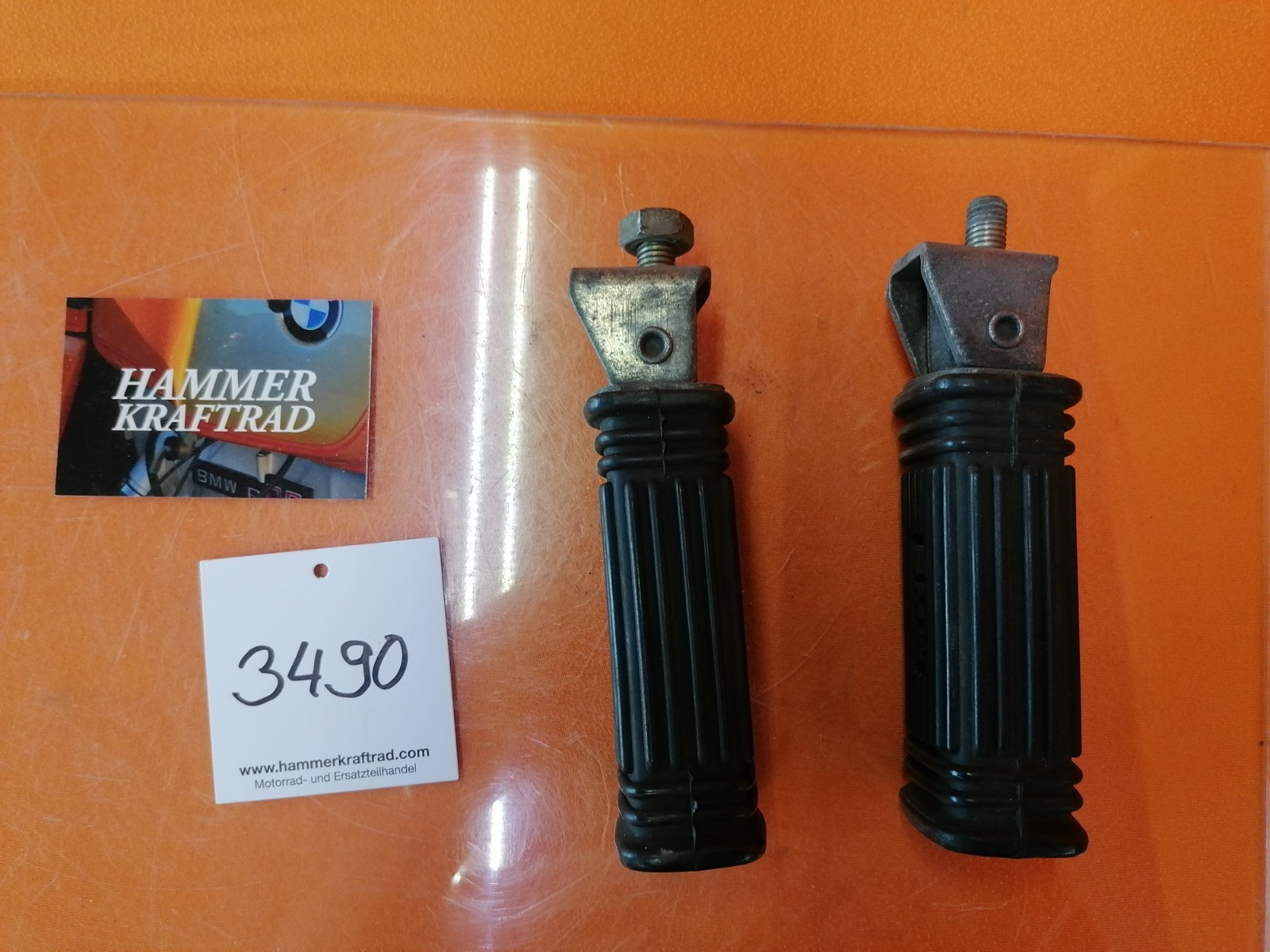 BMW R80 R100 Sozius Fußrasten 34901