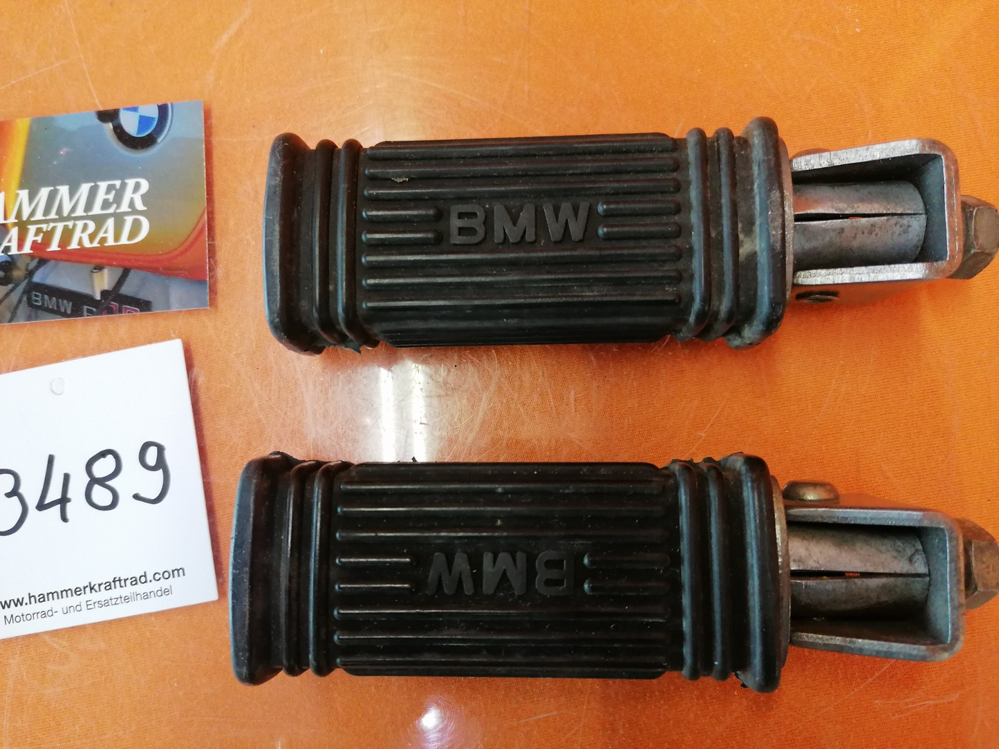 BMW R80 R100 Sozius Fußrasten 34882