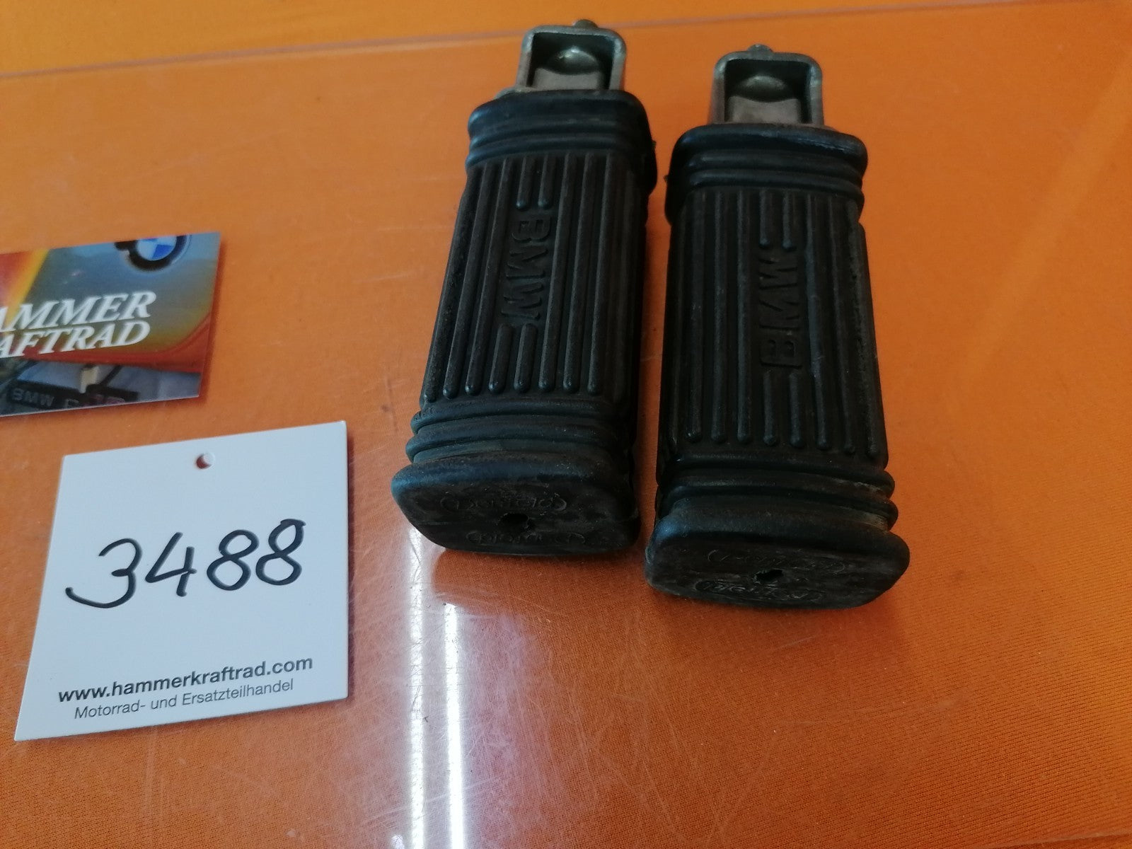 BMW R80 R100 Sozius Fußrasten 34884