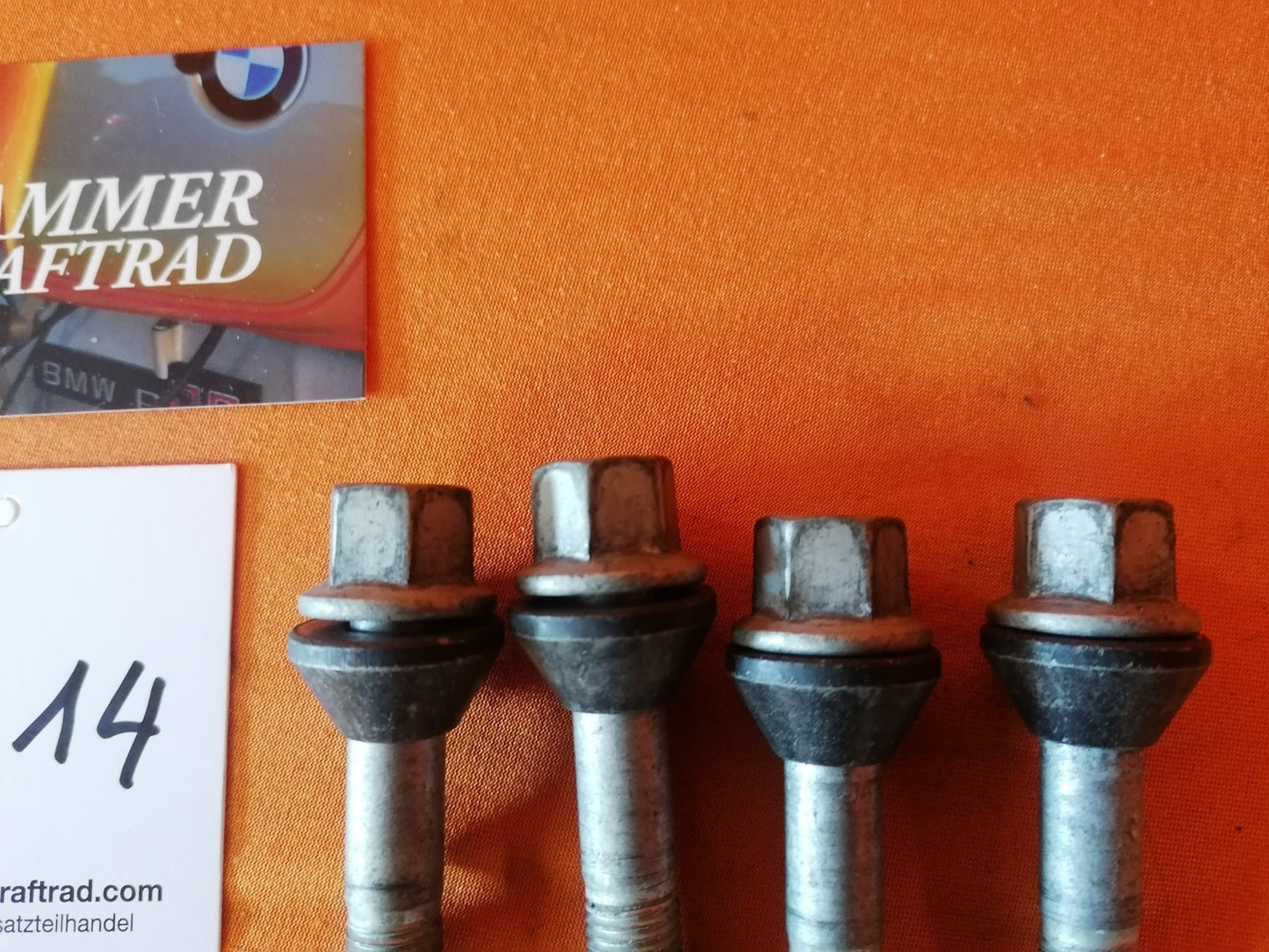 BMW R80 R100 R1100 Satz Radschrauben 60mm lang 34142