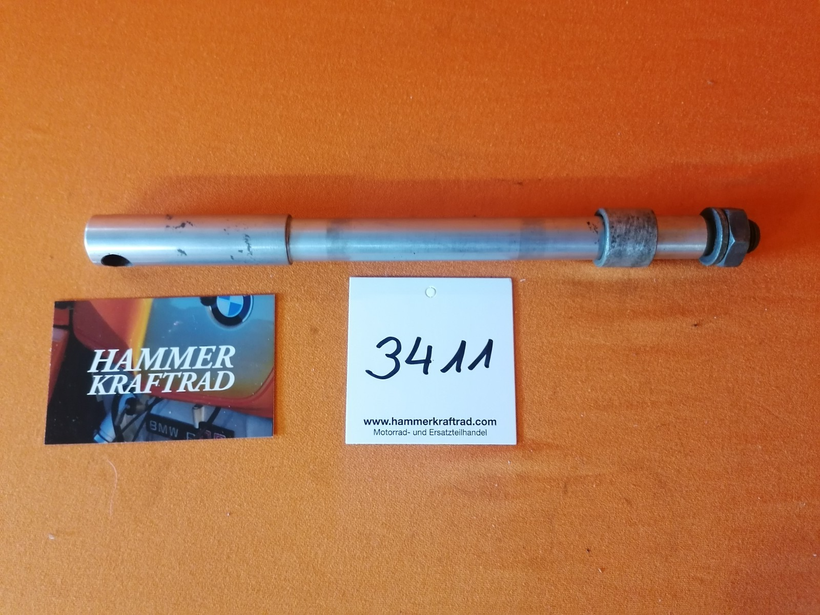 BMW R80 R100 RS RT CS Achse Vorderrad Steckachse 34111