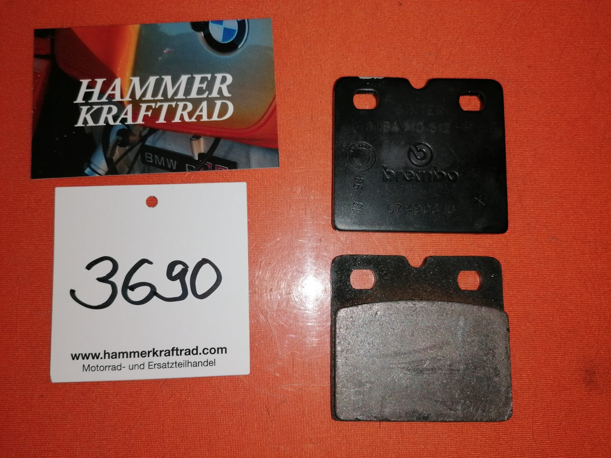 BMW R65 R80 R100 K100 Sinter R80RT 85/95 Bremsbelag vorne BREMBO NEU OEM 36900
