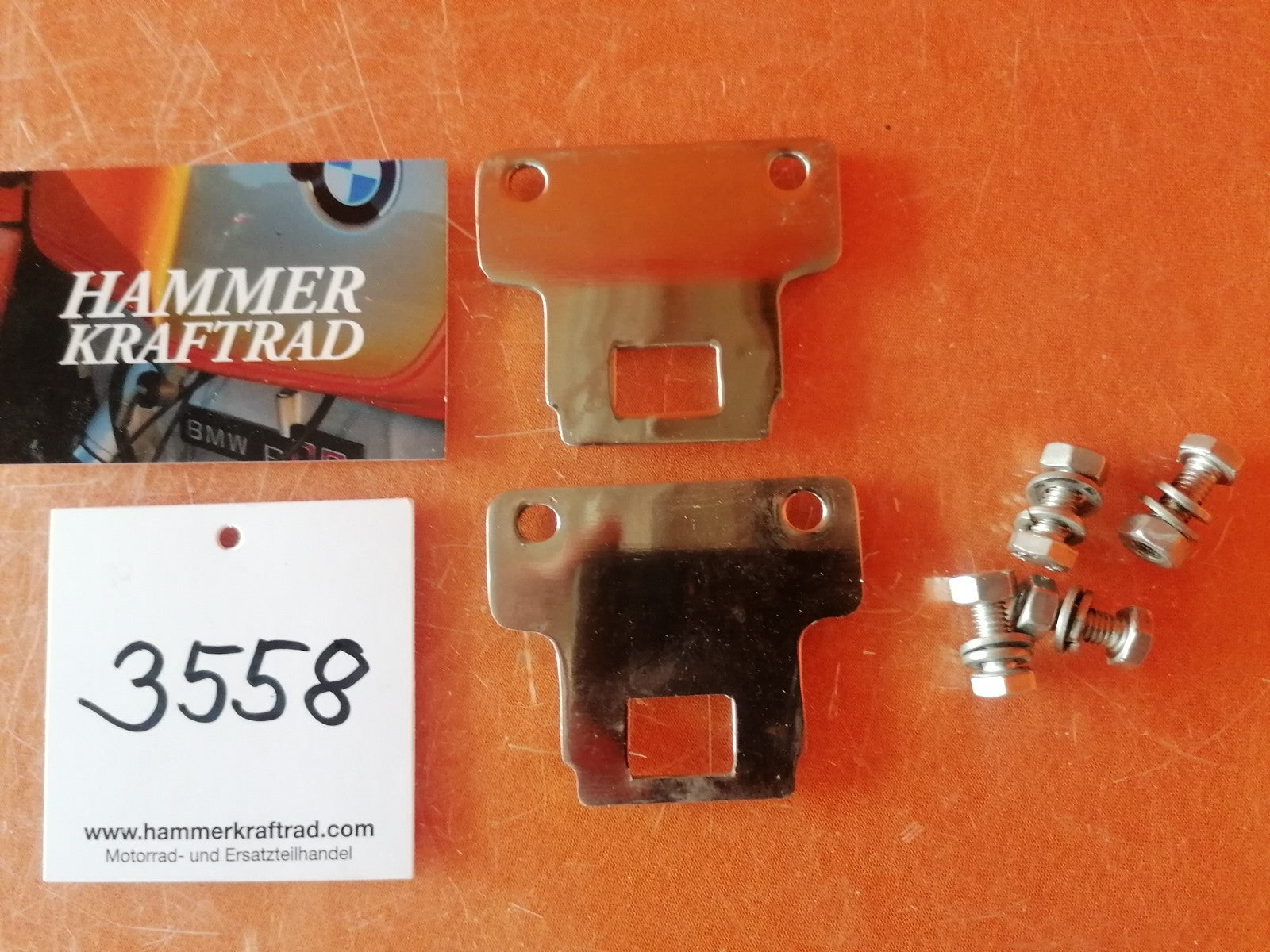 BMW R45 R75 R80 R90 R100 Kofferverriegelungsblech Haltelasche 35580