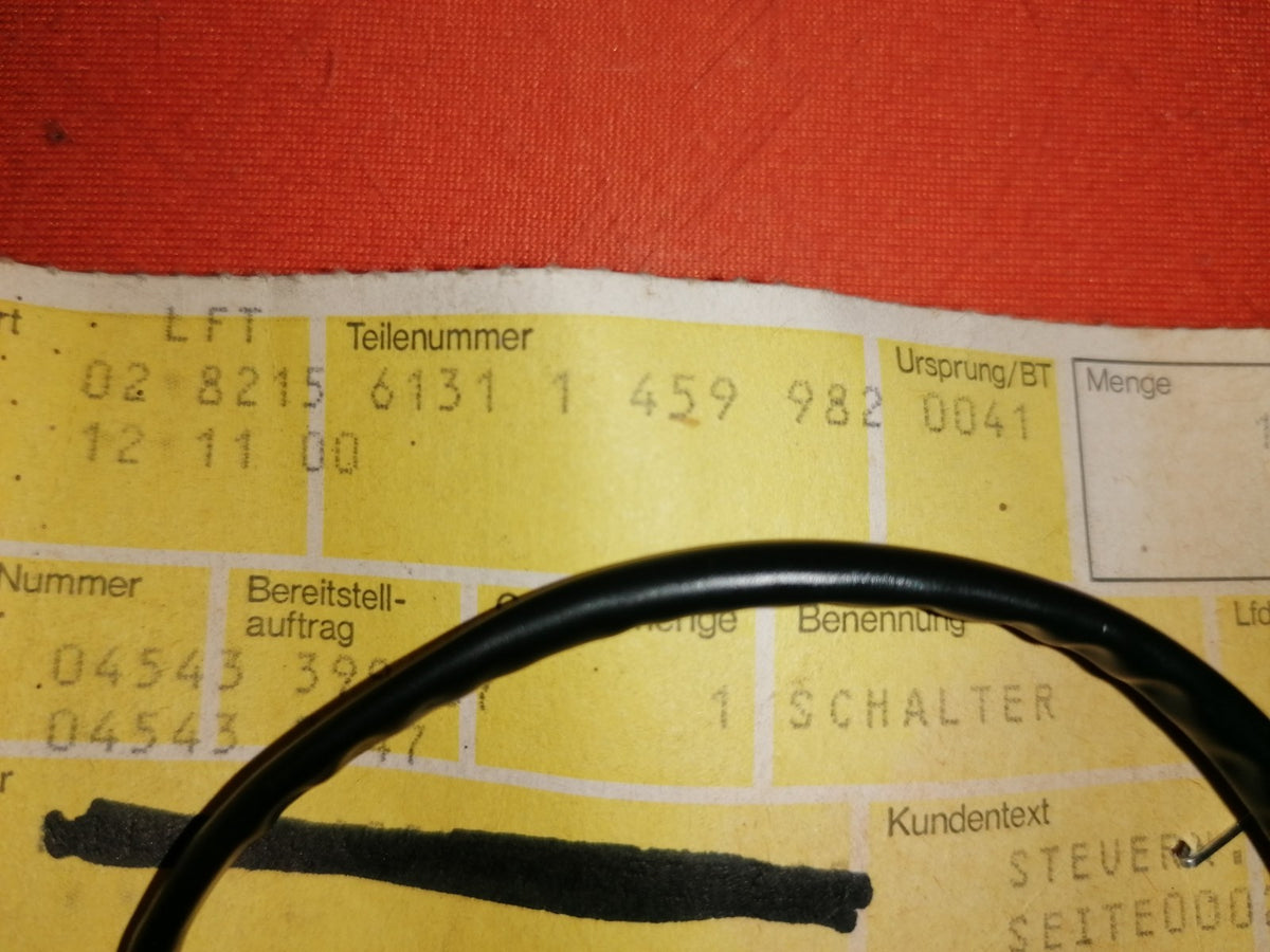BMW R850 R1100GS R RTS Schalter Heizgriff NEU OEM 36923