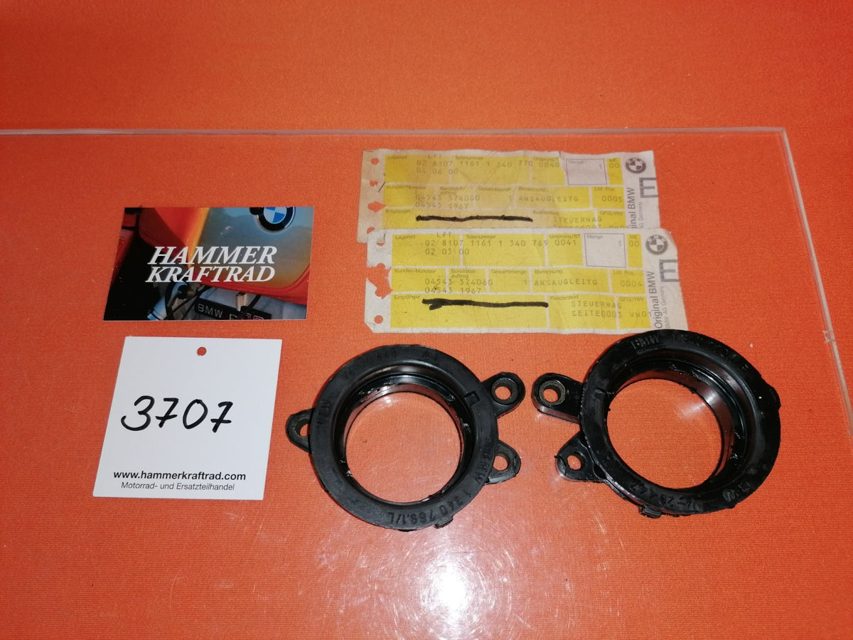 BMW R850 R1100 R1150 links rechts Ansaugstutzen Ansauggummi NEU OEM 37070