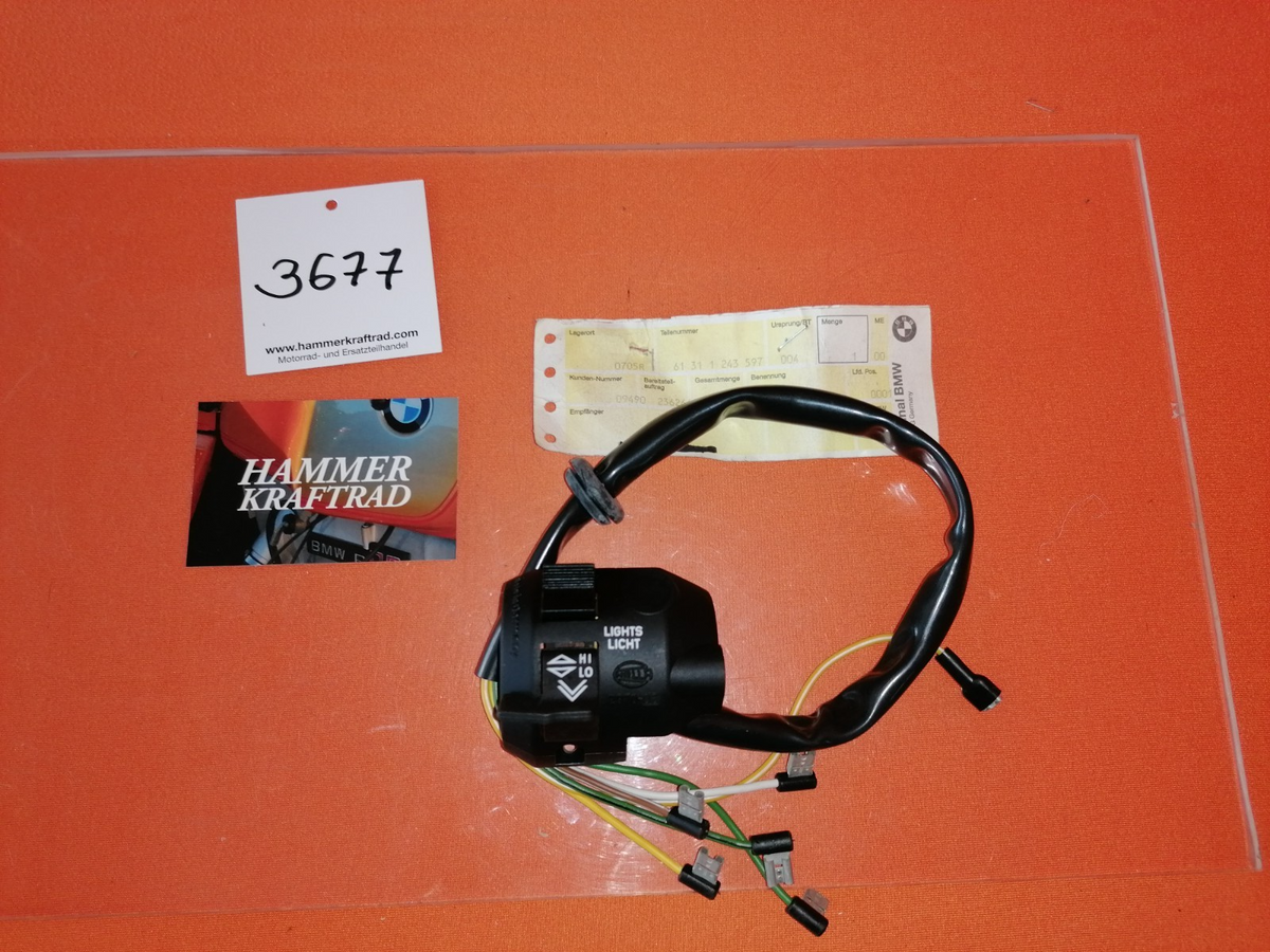 BMW R60 R75 R80/7 R100/7 Lenkerschalter links NEU OEM 36770