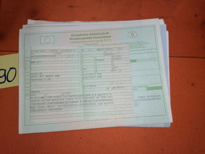 BMW R1100 GS Rahmen mit Brief1