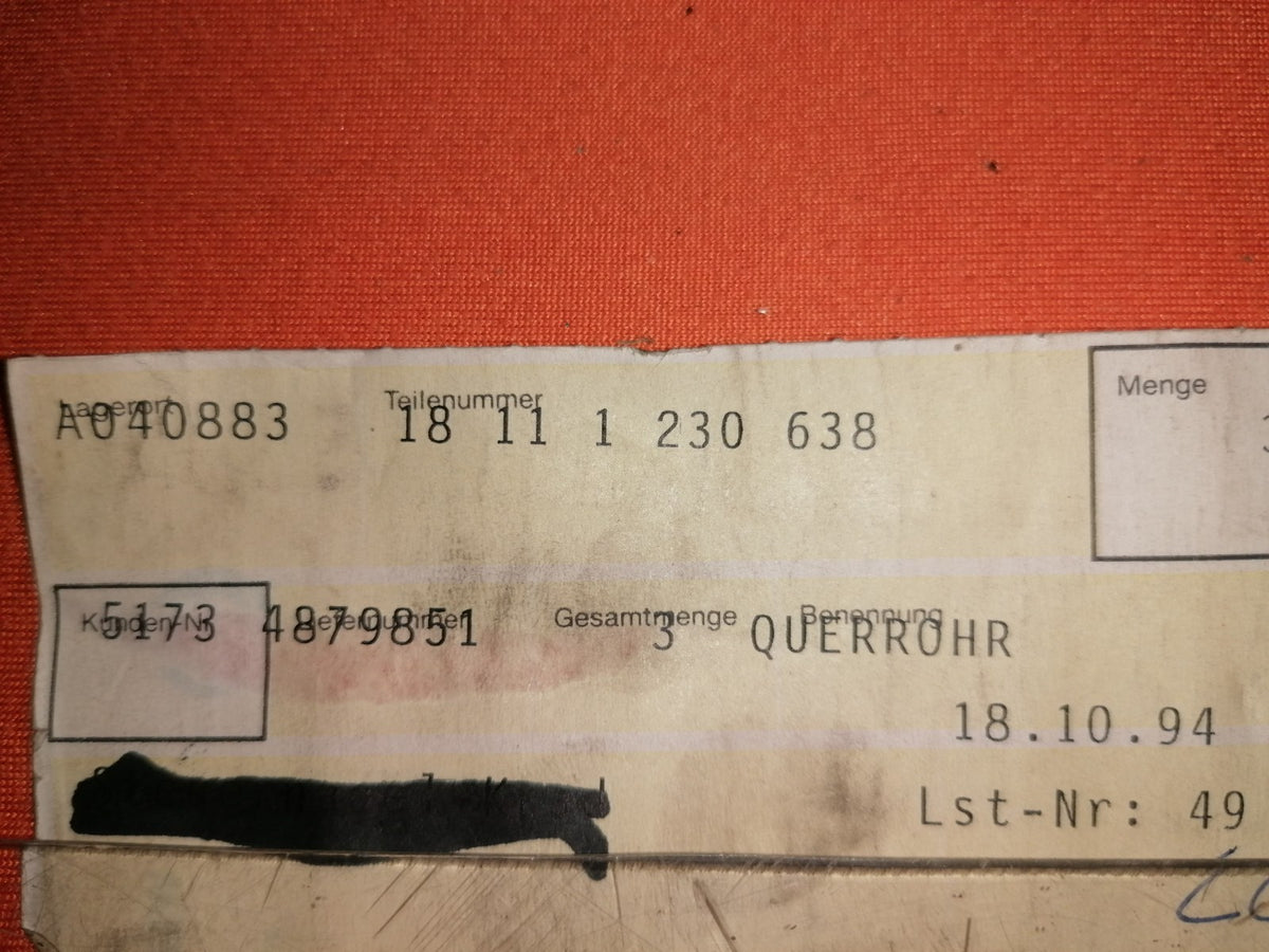 BMW R50/5 bis R100/7 Querrohr Interferenzrohr Krümmer NEU OEM 37213