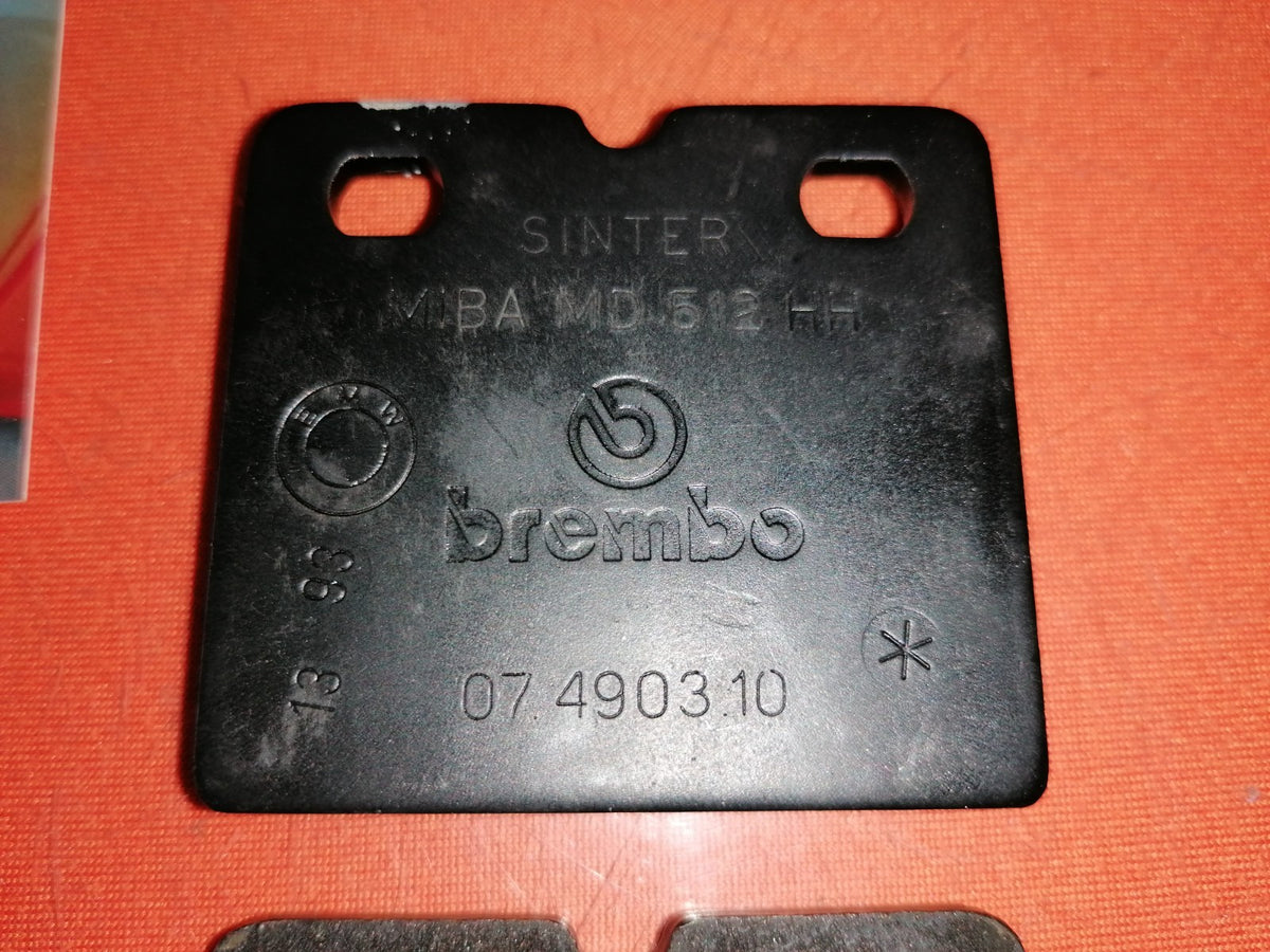 BMW R65 R80 R100 K100 Sinter R80RT 85/95 Bremsbelag vorne BREMBO NEU OEM 36901
