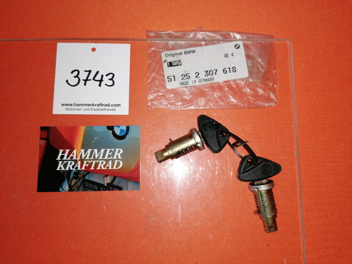 BMW R1100 R1150 R1200 Schloss Satz Systemkoffer NEU OEM 37430