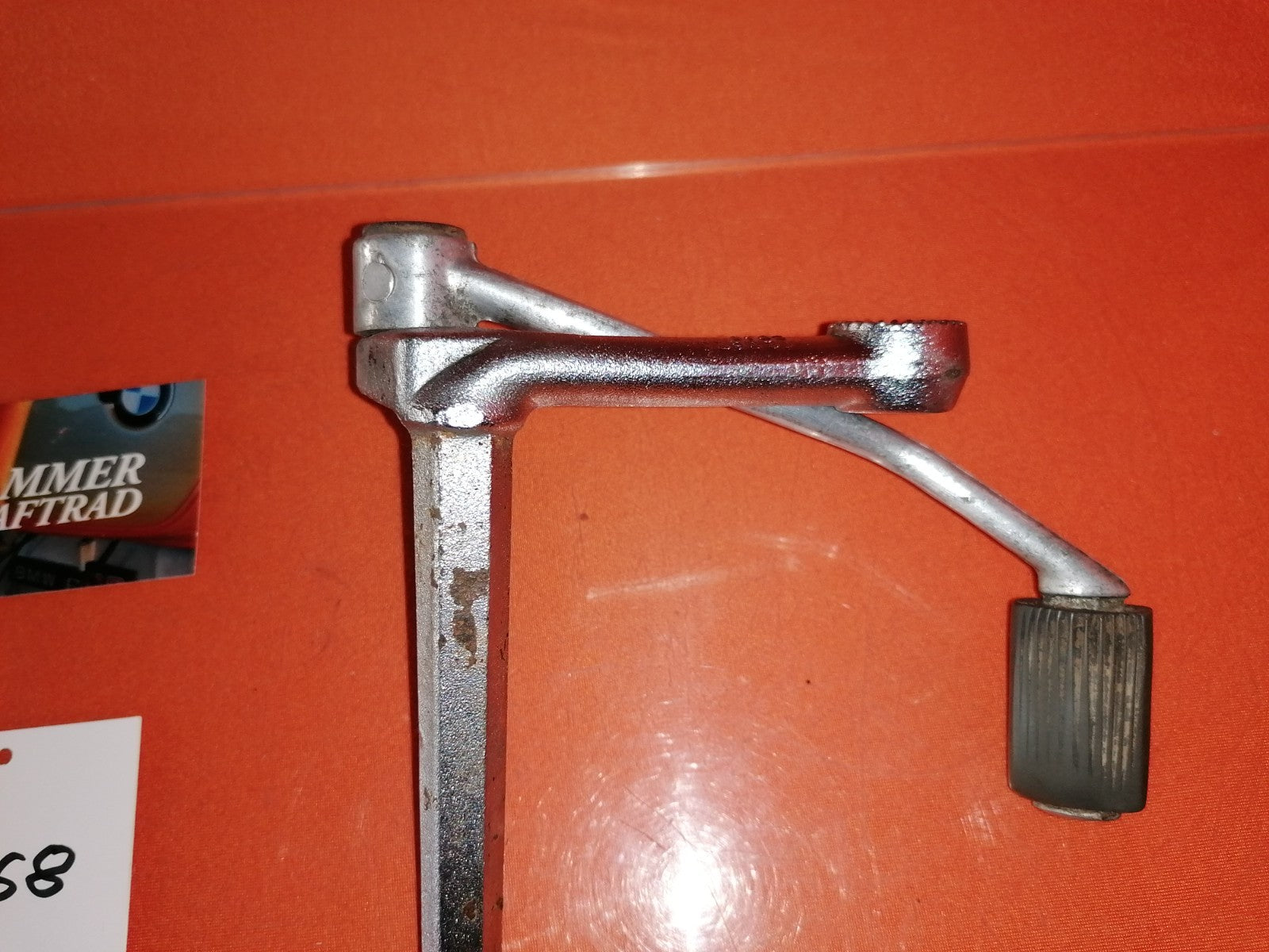 BMW R75 R80 R100 Schalthebel Fußraste links 35683