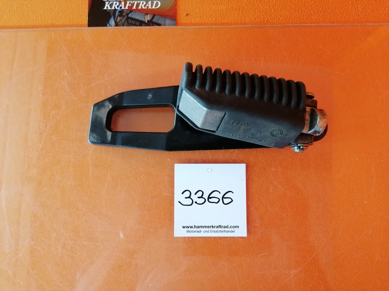 BMW R1100 GS Sozius Fußraste Fußraste hinten rechts 33664